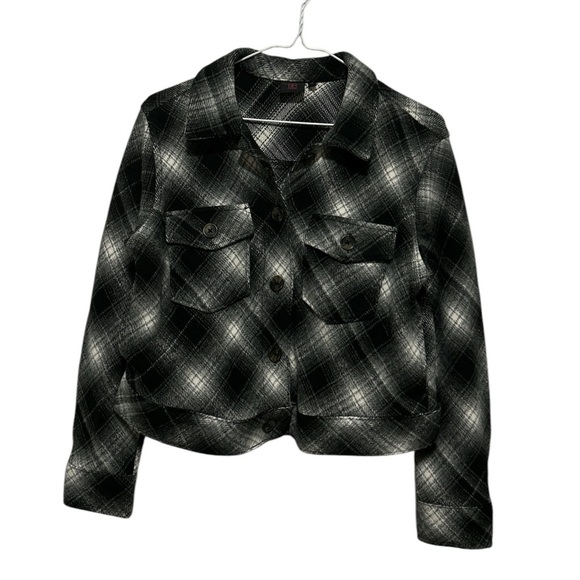 NOBO Jackets & Blazers - SOLD NOBO XS/TP Black and White Plaid Jacket